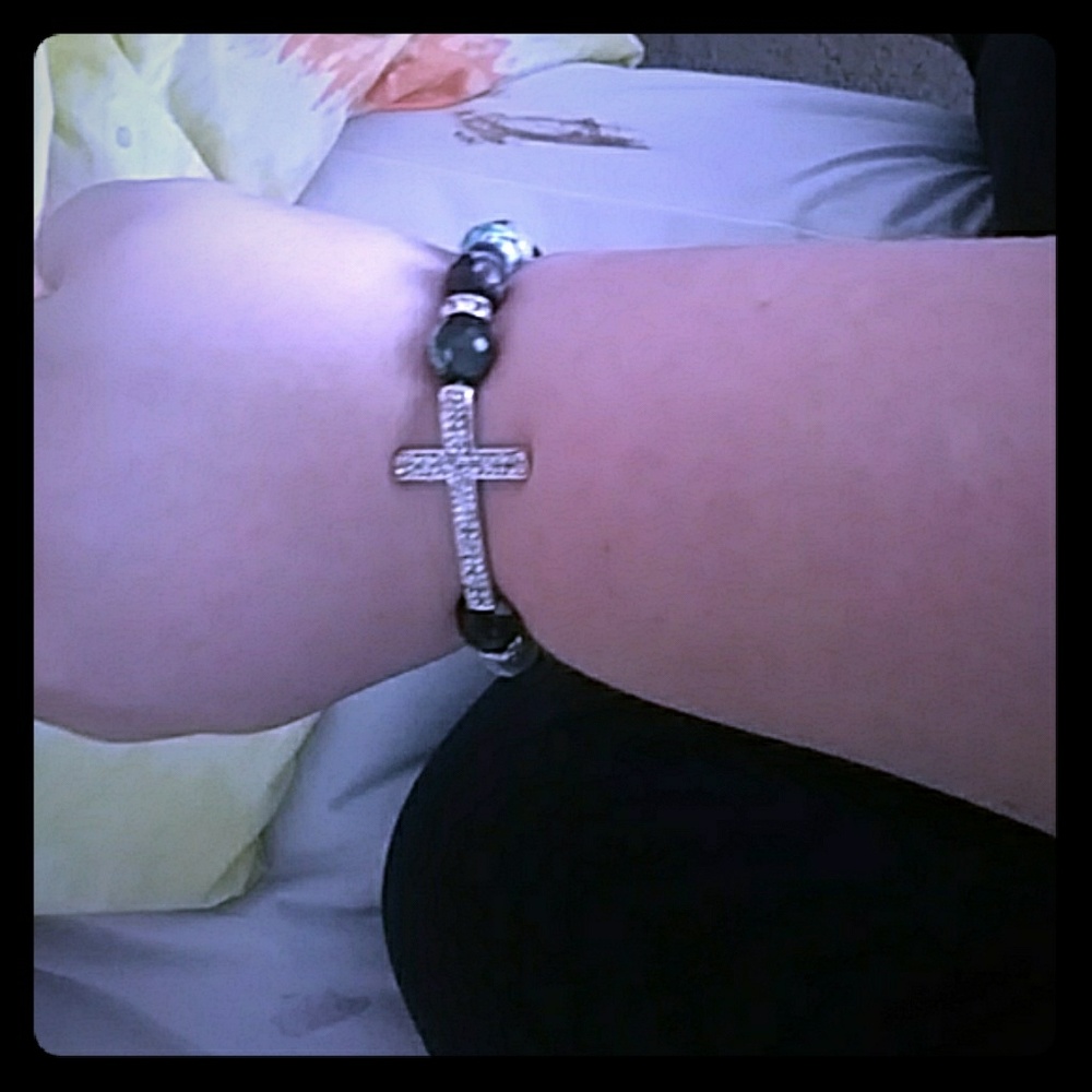 A cross bracelet